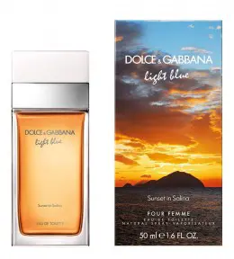 Dolce & Gabbana Light Blue Sunset In Salina Pour Femme