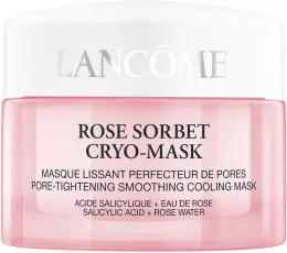 Маска для кожи лица с эффектом охлаждения и сужения пор Lancome Rose Sorbet Cryo-Mask