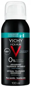 Дезодорант для мужчин Vichy Homme Optimal Tolerance Deodorant 48H Spray