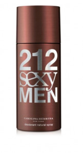 Дезодорант-спрей Carolina Herrera 212 Sexy Men