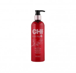 Шампунь для волос CHI Rose Hip Oil Color Nurture Protecting Shampoo