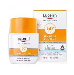 Флюид для тела Eucerin Kids Sun Fluid Sensitive Protect SPF50+