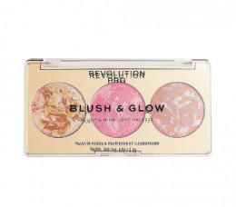 Палетка для макияжа лица Revolution Pro Blush & Glow Palette