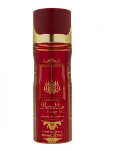 Дезодорант-спрей для тела Fragrance World Barakkat Rouge 540 Extrait De Parfum