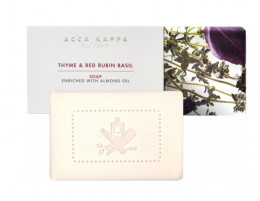 Мыло для тела Acca Kappa Thyme & Red Rubin Basil Soap