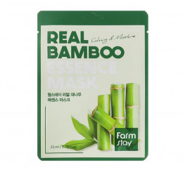 Маска для лица FarmStay Real Bamboo Essence Mask