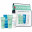Набор (20 мл - гель для лица Aquapower Advanced Gel + 50 мл - молочко для тела Lait Corporel Body Milk + 40 мл - гель для умывания Aquapower Facial Cleanser + 40 мл - гель-шампунь Aquafitness Shower Gel Body & Hair)