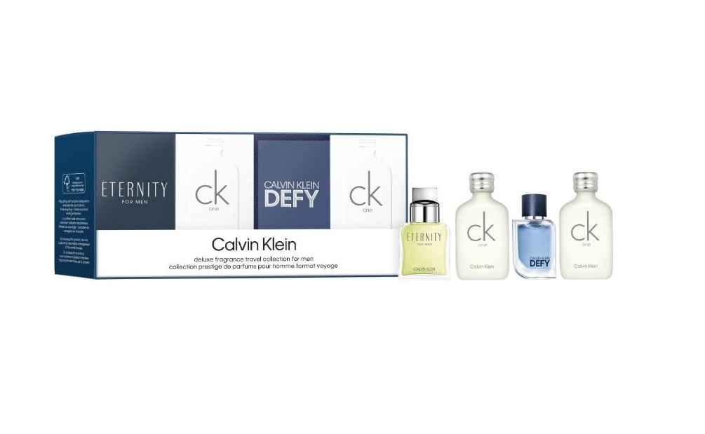 Набір (2х10 мл - туалетна вода Calvin Klein CK One 5 мл туалетна вода Calvin Klein Defy 10 мл - туалетна вода Calvin Klein Eternity For Men)