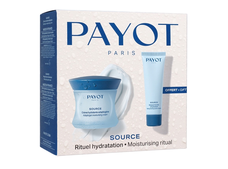 Набор ( 50 мл - крем для лица Payot Source Adaptogen Moisturising Cream + 50 мл - бальзам-маска Payot Source Rehydrating Balm Mask)