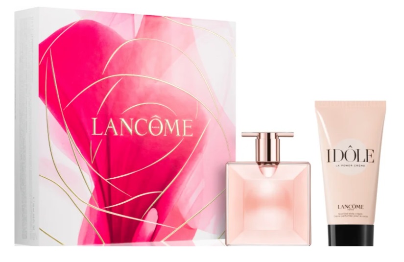 Набір (50 мл - крем для тіла Lancome Idole + 25 мл - парфумована вода (edp), Lancome Idole)