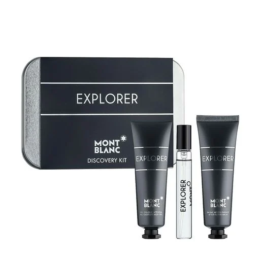 Набір Montblanc Explorer (7,5 мл – парфумована вода (edp) + 30 мл – бальзам після гоління (ash/balm) + 30 мл – гель для душу (sh\g))