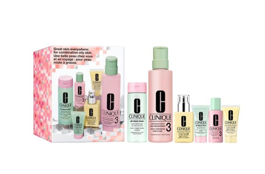 Набор (200 мл - мыло для лица Facial Soap Mild + 30 мл - мыло для лица Facial Soap Mild, миниатюра + 487 мл - лосьон для лица Clarifying Lotion 2 + 60 мл - лосьон для лица Clarifying Lotion 3, миниатюра + 125 мл - лосьон для лица Moisturizing Lotion+ + 30