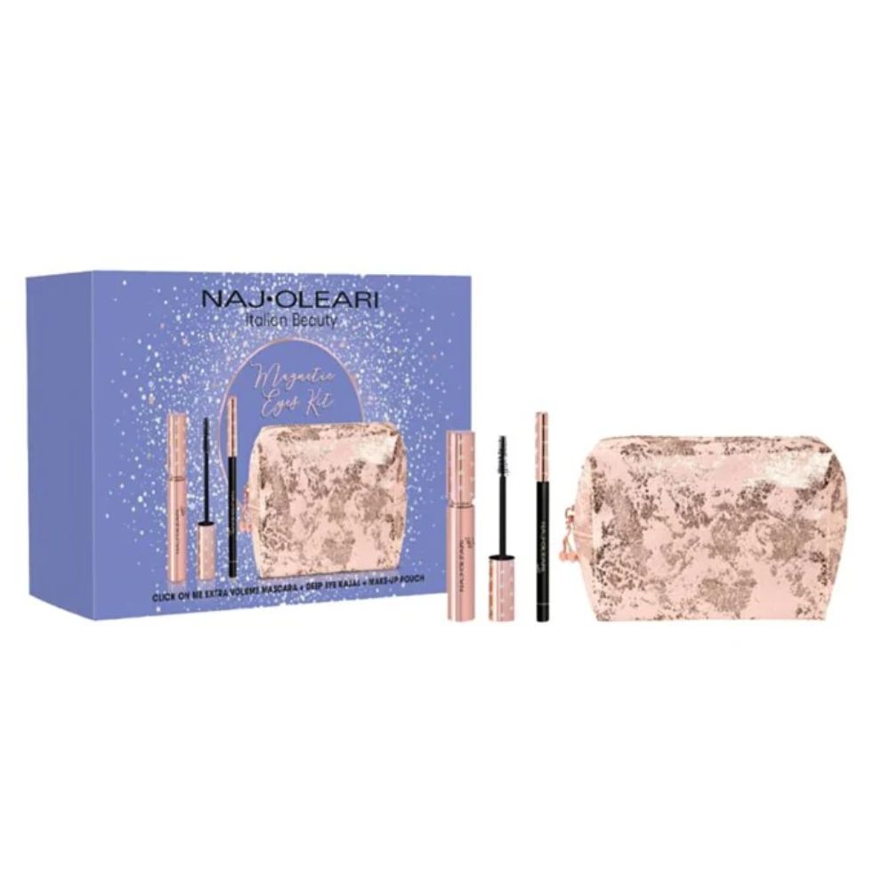 Набор Magnetic Eyes (12 мл - тушь для ресниц Extra Volume Mascara + 1,43 г - карандаш для век Deep Eye Kajal + косметичка)