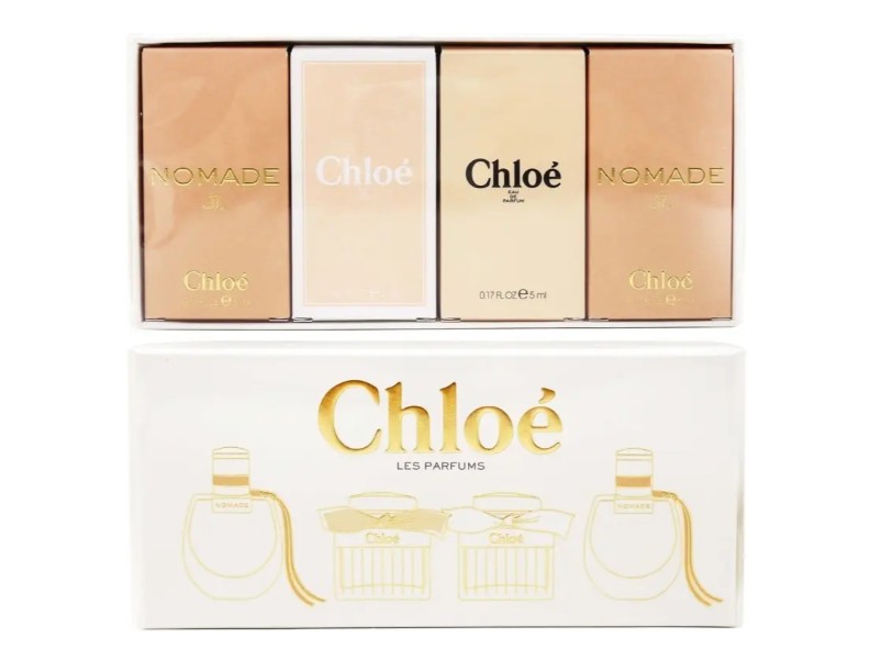 Набір 4 х 5 мл (Chloe Eau De Parfum + Chloe Eau de Toilette + Nomade Eau De Parfum + Nomade Eau De Toilette)