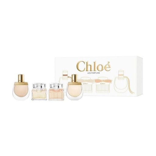 Набор 4х5 мл (Chloe Eau De Parfum + Chloe Rose Tangerine + Nomade Eau De Parfum + Nomade Eau De Toilette)
