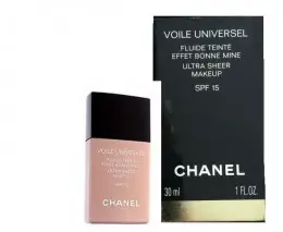 Тональный крем для лица Chanel Voile Universel Ultra Sheer Makeup SPF 15