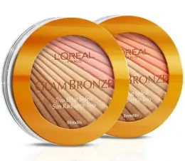Пудра L’Oreal Glam Bronze Trio Poudre