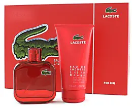 Набор Eau de Lacoste12.12 Rouge Туалетная вода 100 ml, Гель для душа 150 ml