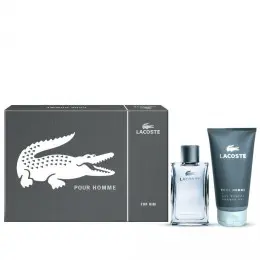 Набор Lacoste Pour Homme Туалетная вода 100 ml, Гель для душа 150 ml