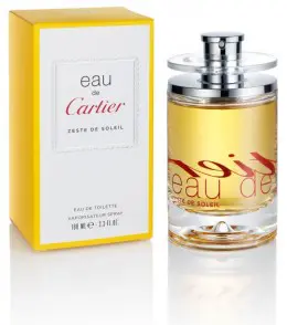 Cartier Eau De Cartier Zeste De Soleil