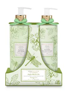 Набор для ухода за кожей рук с ароматом лилии и вербены Grace Cole Hand Care Duo Lily & Verbena 