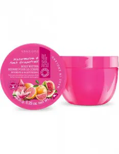 Крем для тела с ароматом грейпфрута и арбуза Grace Cole Body Butter Watermelon & Pink Grapefruit