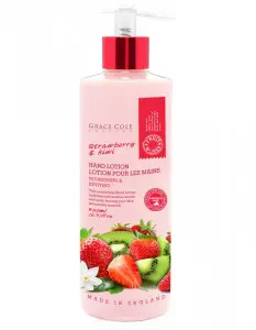 Лосьон для рук и ногтей питательный Grace Cole Hand Lotion Strawberry & Kiwi