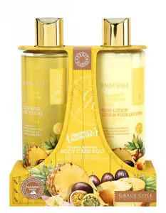 Набор для тела с ароматом ананаса и маракуйи Grace Cole Body Care Duo Pineapple & Passion Fruit