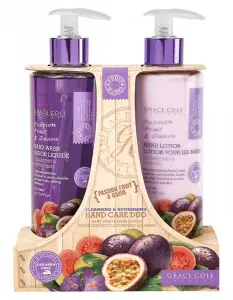 Набор для ухода за кожей рук с ароматом маракуйи и гуавы Grace Cole Hand Care Duo Passion Fruit & Guava
