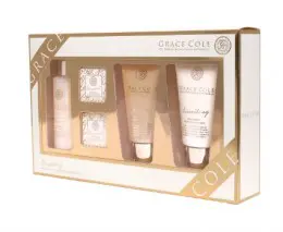 Набор подарочный с ароматом нектарина и грейпфрута Grace Cole Dazzling