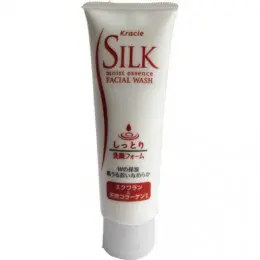 Пенка для умывания с коллагеном Kanebo Silk Moist Facial Wash Flower