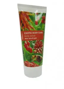 Скраб для тела питательный с экстрактами алое вера и ягод годжи Mades Cosmetics Exotic Body Care