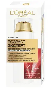 Крем для лица, шеи и зоны декольте "Возраст Эксперт 45+" L'Oreal