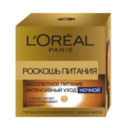 Ночной насыщенный крем для лица "Роскошь питания" L'Oreal