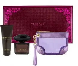 Подарочный набор Versace Crystal Noir Set edp 90ml