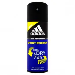Дезодорант-спрей мужской Adidas Cool&Dry Sport Energy 72H