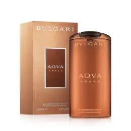 Гель для душа и шампунь Bvlgari Aqva Amara