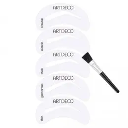 Шаблон для бровей с кисточкой Artdeco Eyebrow Stencils With Brush Applicator