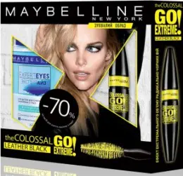 Подарочный набор Maybelline The Colossal Leather Black