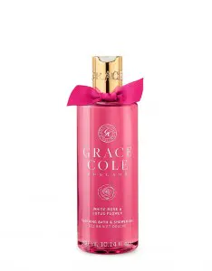 Гель-пена для ванны и душа Grace Cole Soothing Bath & Shower Gel White Rose & Lotus Flower