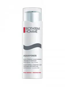 Гель для лица Biotherm Homme Aquapower Soin Oligo-Thermal Care Sensitive Skin