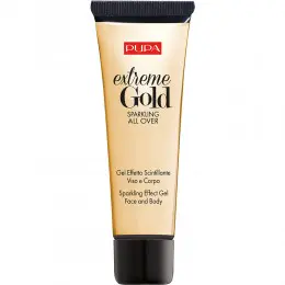 Гель-бронзер для лица и тела Pupa Exteme Gold Sparkling All Over