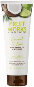 Скраб для тела Grace Cole Fruit Works Coconut and Lime