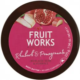 Масло для тела Grace Cole Fruit Works Rhubarb and Pomegranate