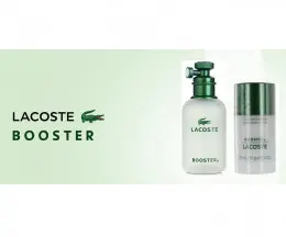Набор Lacoste Booster Туалетная вода 125 мл, Дезодорант-стик 75 мл