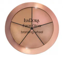 Палетка хайлайтеров IsaDora Face Glow Highlighting Wheel