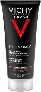Тонизирующий гель для душа Vichy Homme Hydra Mag C Body & Hair Shower Gel
