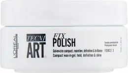 Гель-воск для предоставления текстуры на коротких волосах L'Oreal Professionnel Tecni Art Fix Polish Gel-Wax