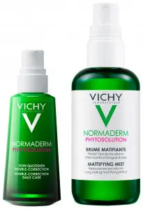 Набор для лица Vichy Normaderm Phytosolution Double Correction Daily Care Moisturiser + Normaderm Phytosolution Mattifying Mist