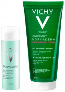 Набор для лица Vichy Normaderm Sain Embellisseur Anti-Imperfecti + Normaderm Phytosolution Purifying Cleansing Gel